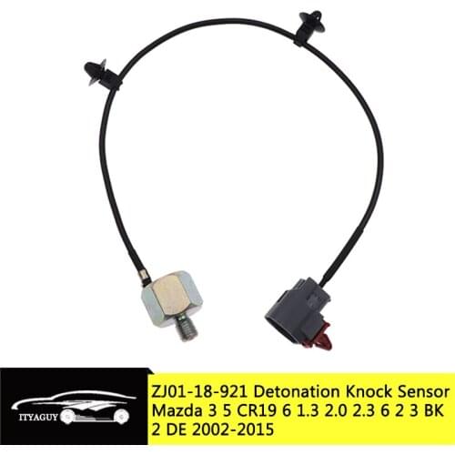 E001T50471 Detonation Knock Sensor For Mazda 3 5 CR19 6 1.3 1.4 1.6 2.0 2.3 For Mazda 6 2 BK 2 DE ZJ01-18-921 E1T50371 ZJ0118921