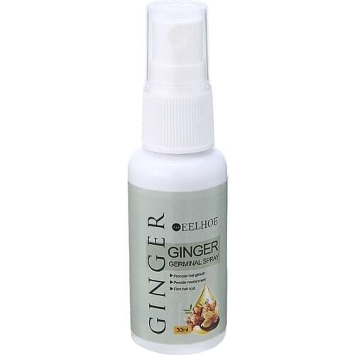 30ml Ginger Spray Prevent Hair Loss Nourish Hair Growth For Men Women Strengthen Hair Root Nutrition Treat Scalp