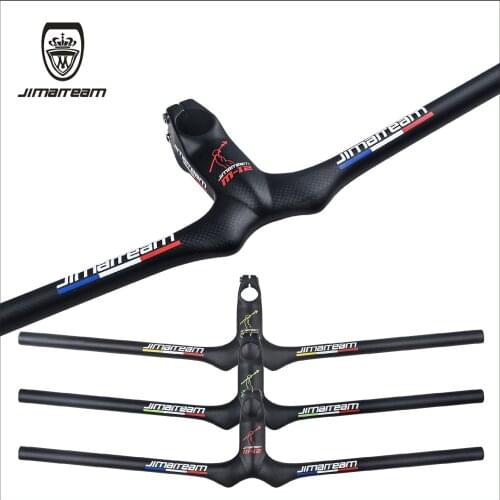JIMAITEAM bicycle handlebars mountain bike handlebars road bike handlebars carbon fiber handlebars bicycle accessories