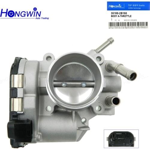 Throttle Body Assembly Air Intake System For Hyundai I30 KIA K2 Rio Bosch/ Kefico 44mm 35100-2B150 9590930008 351002B150