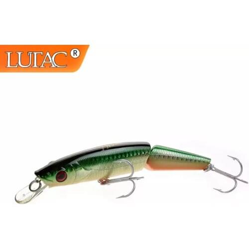 Lutac Minnow Fishing Lures Artificial Hard Floating Baits Swimbaits Wobblers Pesca VMC Hooks Tackle