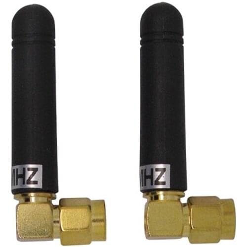 4pcs NiceRF SW433-WT36 433MHz Short Small Rubber Elbow antenna 433MHz 2.5dBi