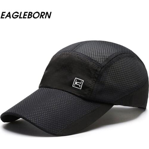 New Fashion Summer Baseball Cap Thin Fashionable Man Hat Sports Sweat-absorbent Baseball Cap Dad Hat Mesh Sun Hats Women Caps