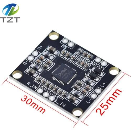 PAM8610 digital power amplifier board 2 x15w dual channel stereo mini class D power amplifier board
