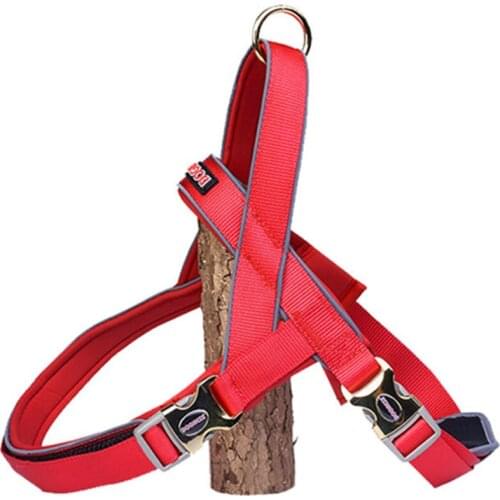 Dog Reflective Cat Harness Pet Adjustable Vest Walking Lead Leash for Puppy Harness for Small Medium Large Dog Pets Neck belt