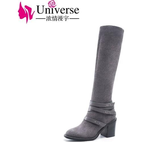 Женские высокие ботинки Universe China At AliExpress