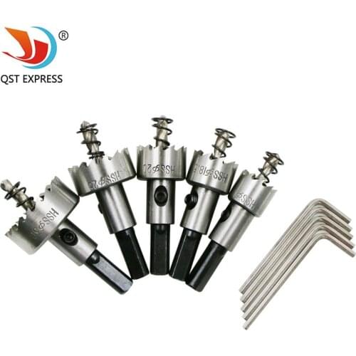 High Quality HSS High Speed Steel Drill Bit Aluminum Tapping Device Metal Sheet Reamer 16 - 30mm