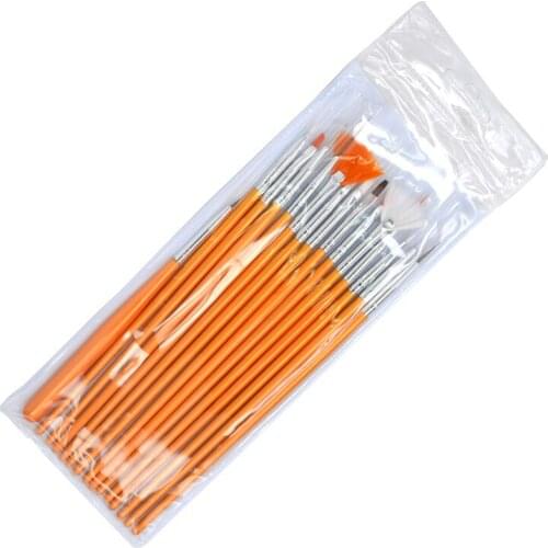 WUF 15PCS/Pack Professional Acrylic Nail Painting Drawing Pen,Designed UV Gel False Nails Decoration Tools 35