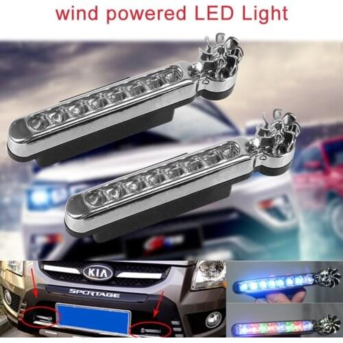 1 Pair Vehicle Lights with Rotation Fan Powered for Buick Regal Lacrosse Excelle GT/XT/GL8/ENCORE/Enclaves/Envision/Park Avenue