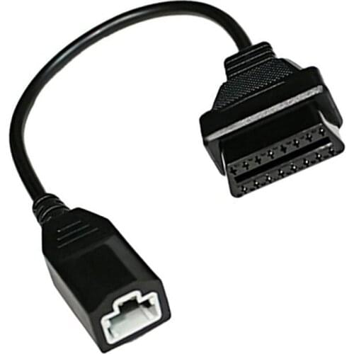 5pcs OBD 2 OBD2 Connector 16 Pin for Honda 3 Pin Diagnostic Tool Adapter Femal OBD2 Lead Auto Car cable