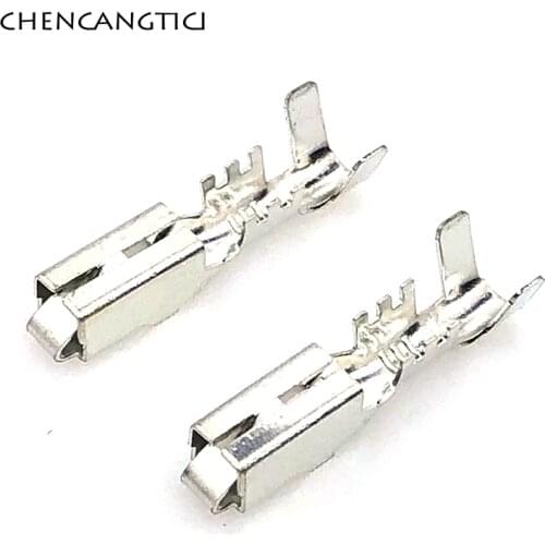 50 Pcs Auto Wire Terminals Crimping Loose Cable 2.8 MM Series Splice Pins For Auttomotive Elcetrical Connectors G535