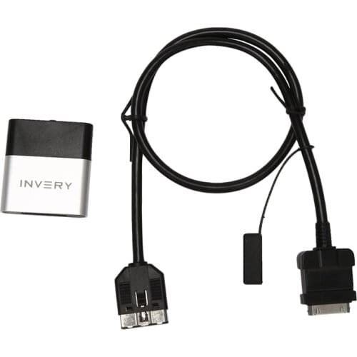 Wireless Bluetooth Car Adaptor Music Interface Compatible for Range Rover, Land Rover, Jaguar in Car Pod Integration