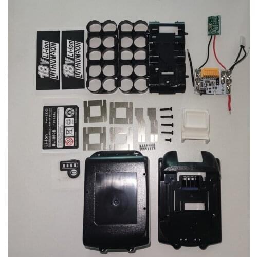 BL1830B Battery Case with PCB for Makita 18V LXT Power Tools Battery BL1840 BL1850 BL1860