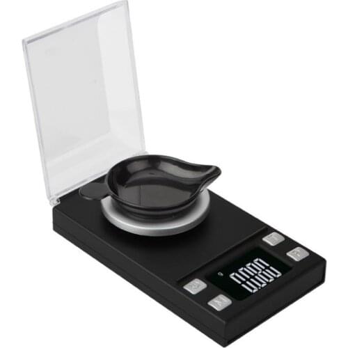 100g/0.001g Electronic Scales 0.001 LCD Digital Scale Jewelry Medicinal Herbs Portable Lab Weight Milligram Scale