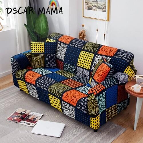 Geometry Scandinavian Stripe Relax African Morocco Modern Living Room Corner Sofa Cover Armchairs Extensible Tropical Decoration