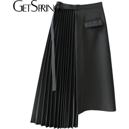 Женские плиссированные юбки Getspring China At AliExpress