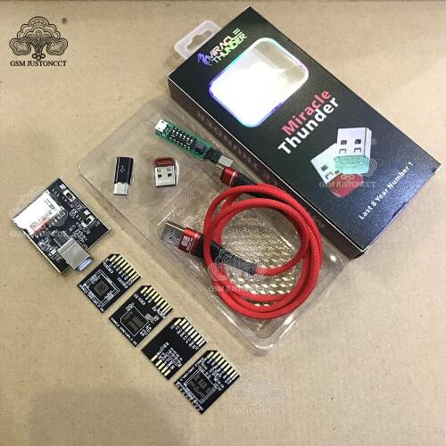 Miracle Box / Miracle Thunder pro key miracle pro thunder dongle +cable Miracle Thunder pro dongle no need miralce box and key