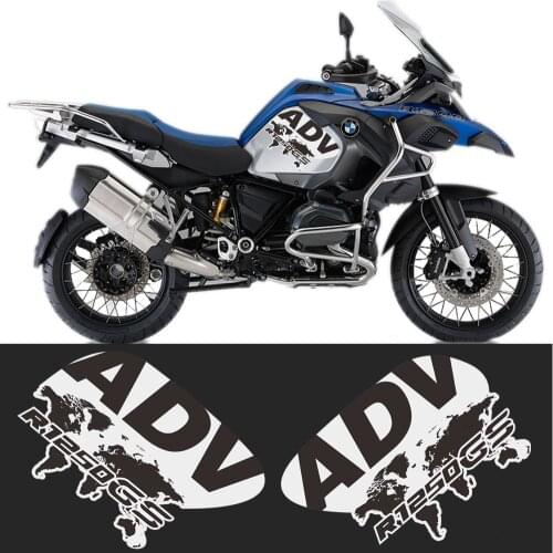 R1250 R 1250 GS GSA Motorcycle Stickers For BMW R1250GS Tank Pad Fender Fairing Beak Luggage Aluminum Case ADV Adventure 2019