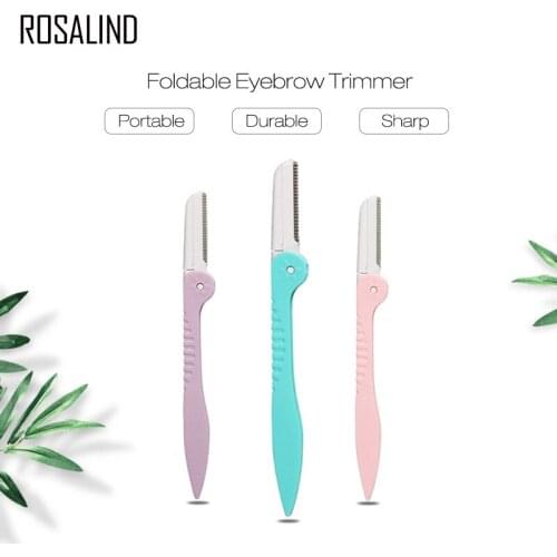 MJ Fold Eyebrow Trimmer Hair Remover Set Women Face Razor Eyebrow Trimmers Blades Shaver For Makeup Eye Brow Shaper Cosmetic Kit