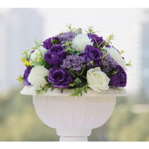 NEW!!Free shipping!10pcs/lot wedding road lead lavender artificial flowers wedding table flowers,table centerpiece decorations