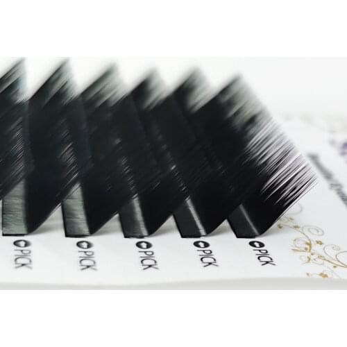 New L/L+/LC Curl 7~15mm MIX 12rows/case Mink Eyelash Extension L Individual Eyelashes L Lashes L False Eyelashes maquiagem