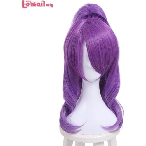 L-email wig New Game LOL Cosplay Wigs Janna Ezreal Ashe Katarina Jinx Lux Wigs Synthetic Hair Perucas Men Women Cosplay Wig