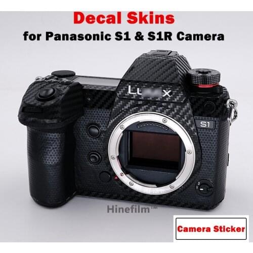 S1 Skin Film Wrap Skin for Panasonic Lumix S1 S1R Premium Decal Skin Protective Film Protector Anti-scratch Cover Film Sticker