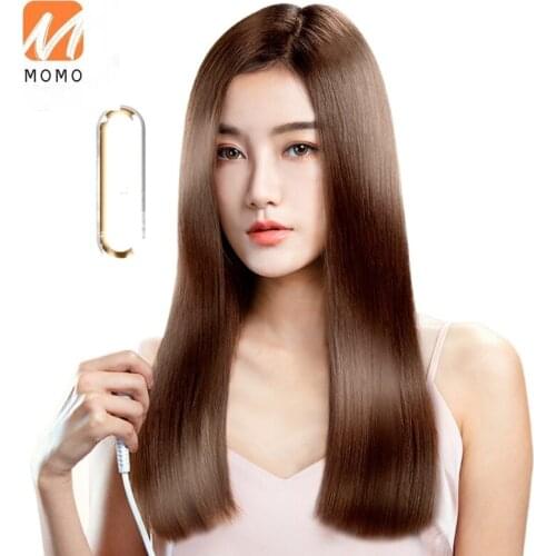 Straight Comb Artifact Comb Straight Hair Hair Curler Dual-Use Non-Hurt Hair Lazy Splint Female Short Hair Fluffy Anion
