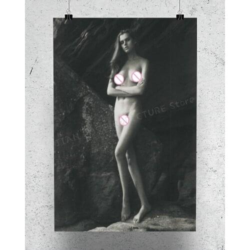 R0043 Nina Agdal 06 Star Sexy Beautiful Girl Model Wall Sticker Silk Poster Art Home Decoration