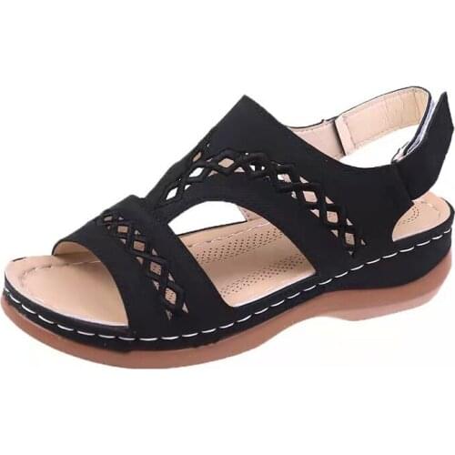 Siddons 2021 Sandals Ladies Bunion Correction Platform Walking Sandals Ladies Beach Shoes Ladies Wedge Sandals