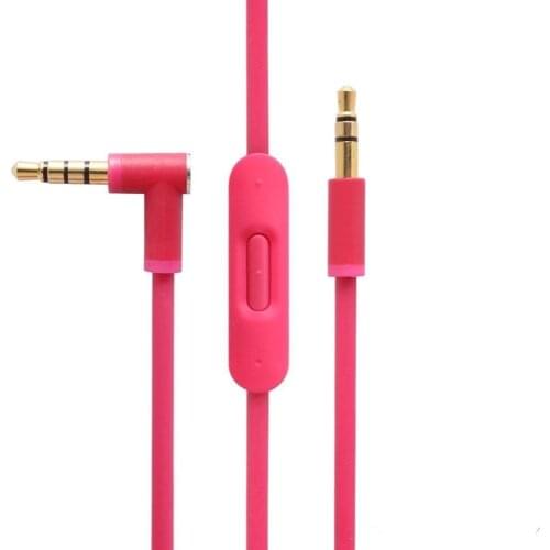 Replacement Audio Cable Extension Cord Wire For Beats by Dr Dre Solo Studio Pro Detox Wireless Mixr Executive Pill Headphones