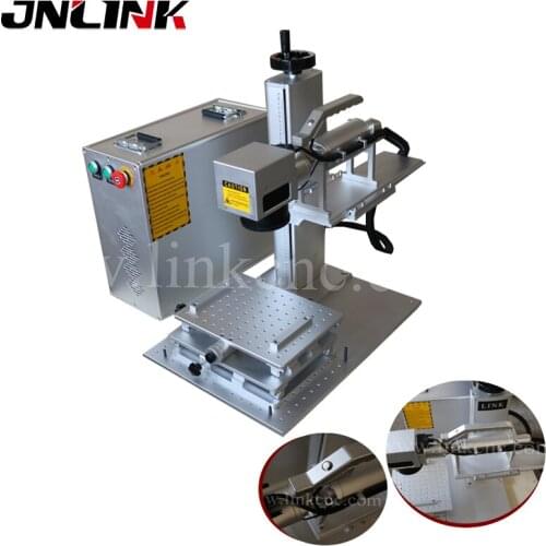 20w fiber laser marking machine portable fiber with for LED lights/led bulb laser logo printer