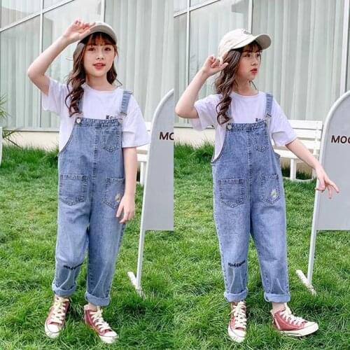 Armiciya Denim Overalls For Girls
