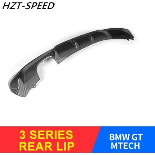 Car Protector Bumper Rear Lip GT M-TECH for BMW 3 Series FRP Car Rear Lip