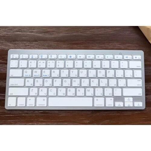 78 keys foreign language 10M Bluetooth wireless keyboard Russian Korean Persian grammar German Spanish English Universal