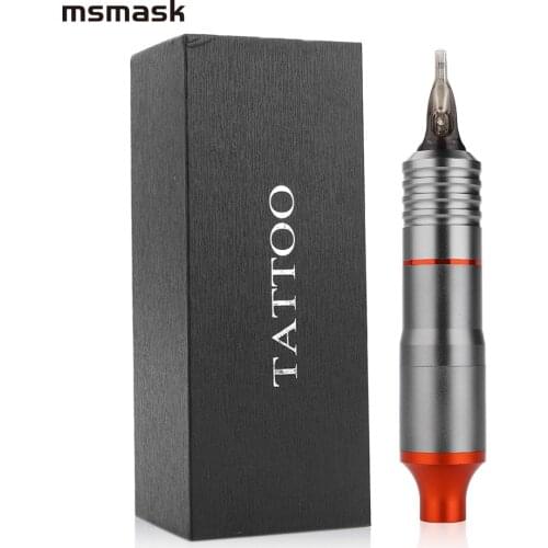 Professional Aluminum Rotary Rocket Tattoo Machine Pen Permanent Makeup Eyebrow Motor Supply Tattoo Gun Equipment