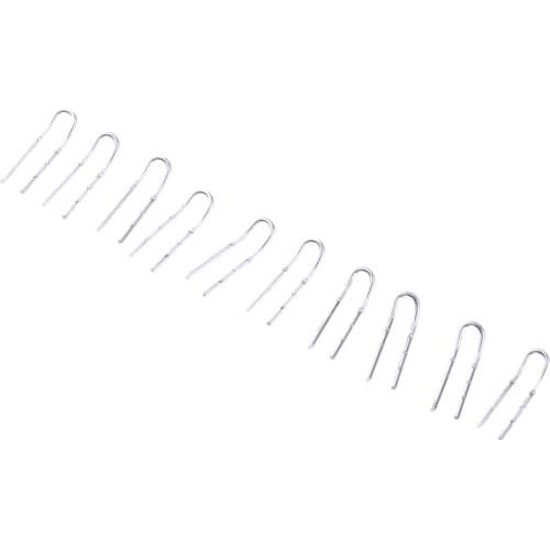 10Pcs DIY Fishing Rod Guides Top Tips Parts Saltwater Sea Boat Durable Rod Eye Ring