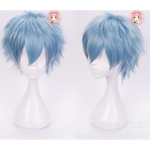 High Quality Tomura Shigaraki Cosplay Wig My Hero Gym Costume Play Wigs Halloween Hair Costumes Free Shipping