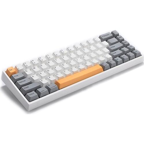 Hot Swappable Wireless Portable Keyboard For Windows Linux Android MacOS Programmable Wireless Type-c Mechanical RGB Keyboard