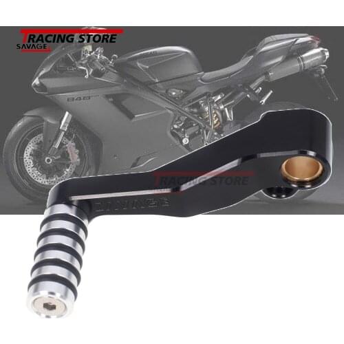 2007-2013 Left Gear Shift Lever For DUCATI 848 EVO 1098 1198 S R 2010 2011 2012 Motorcycle Accessories CNC Adjustable Foot Pedal