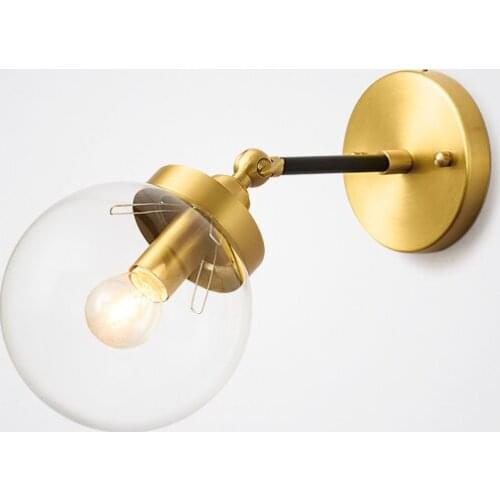 Nordic hanging lamp luminaria pendente glass ball living room restaurant luminaire pendant lights