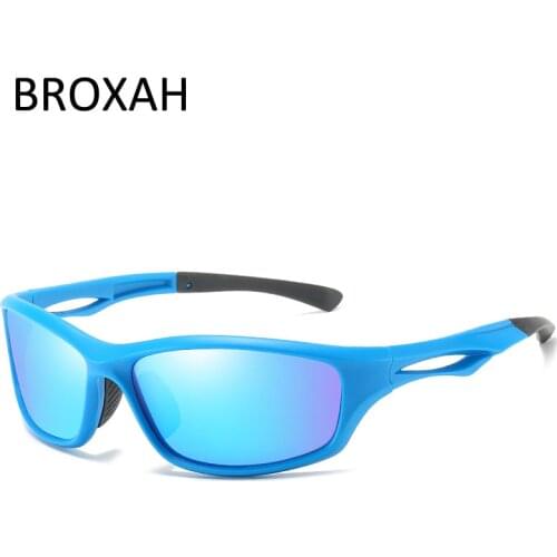 Sport Sunglasses Men 2021 Retro Polarized Sun Glasses for Driving Fishing Riding Hiking Goggles Plastic Frame Eyewear