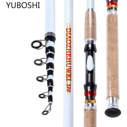 YUBOSHI high quality New 2.1/2.4/2.7/3.0/3.6M Carp Fishing Rod feeder Hard Carbon Fiber Telescopic Fishing Rod fishing pole