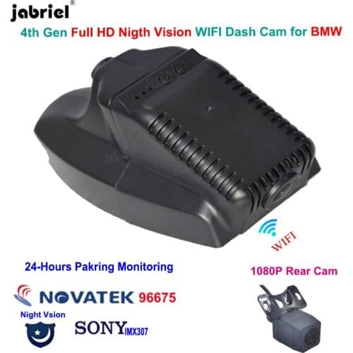 Full HD Wifi 24H Car dvr Dash Cam Cameras Novatek 96675 for BMW E81 E82 E87 E88 E90 E91 E92 E93 E60 E61 E65 E66 E84 E70 E71 E72