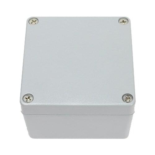120*120*82mm FA60 IP67 waterproof aluminum enclosure case use as switch box Metal watertight enclosure electric control box