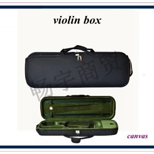 High-grade violin box waterproof composite canvas with moisture meter violin case violin parts