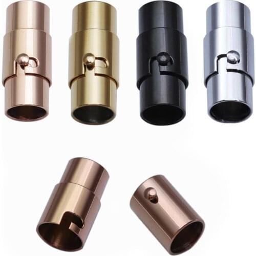 2-10mm End Clasp Strong Magnetic Clasps magnetic jewelry clasps For Bracelet Leather Cord Bracelet Connectors For Jewelry Making
