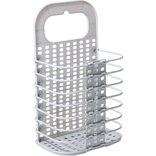 1pcs Foldable Dirty Laundry Basket Portable Wall-mounted Clothes Storage Basket for Storing Clothe/Toy/Pillow/Blanket/Other Item