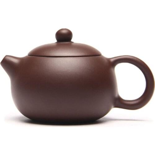 120ml Purple Mud Kungfu Teapot Handmade Tea Pot Tea Tool Kitchen Pu'er Drinking Teaware Chinese Style Friend Gift