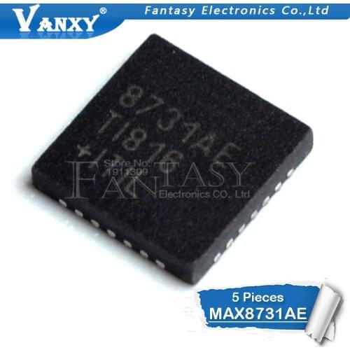 5pcs MAX8731AETI QFN-28 8731AE MAX8731AE QFN28 QFN MAX8731AETI+T 8731AE new original